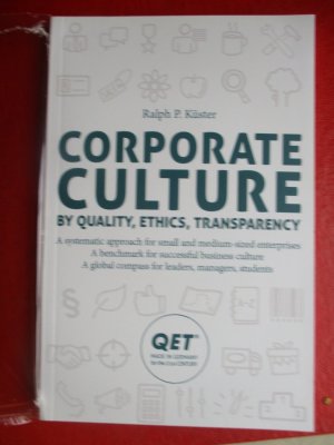 gebrauchtes Buch – Küster, Ralph P. – QET-english / Corporate Culture - by quality, ethics, transparency