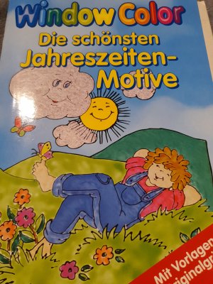 gebrauchtes Buch – Window Color - Die schönsten Jahreszeitenmotive