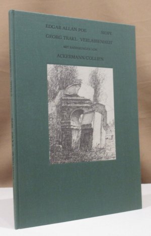 Siope mit 2 Originalradierungen von Peter Collien. "Verlassenheit" mit 2 reproduzierten Radierungen von Peter Ackermann.