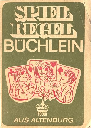 gebrauchtes Buch – SPIELREGELBÜCHLEIN mit Skatordnung