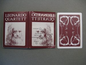 LEONARDO QUARTETT – Leonardo da Vinci anatomische Zeichnungen gezinkt, gemischt und ausgeteilt