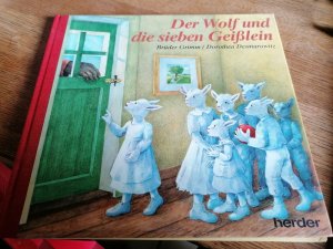 gebrauchtes Buch – Brüder Grimm – Der Wolf und die sieben Geisslein