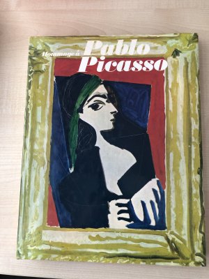 Hommage á Pablo Picasso - mit einer Originalfarblithographie von Pablo Picasso