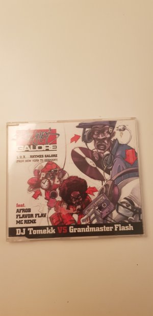 gebrauchter Tonträger – DJ Tomekk VS Grandmaster Flash feat – 1, 2, 3, ...Rhymes Galore