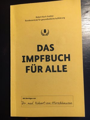 gebrauchtes Buch – Dr. med – Das Impfbuch für alle