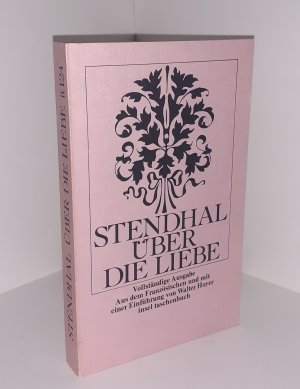 Über die Liebe. Vollständige Ausgabe. Aus dem Französischen und mit einer Einführung von Walter Hoyer