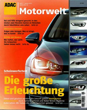 gebrauchtes Buch – Zeitschriften ADAC Motorwelt - kompletter Jahrgang: 2013 (12 Ausgaben)