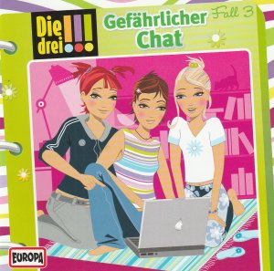 gebrauchtes Hörbuch – Maja von Vogel – Die drei !!! Fall  3 Gefährlicher Chat Ausrufezeichen Mädchen Detektive Wie Neu