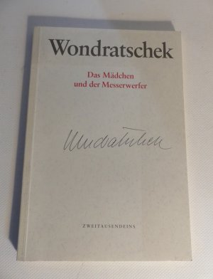 Das Mädchen und der Messerwerfer /signiert