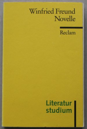 Novelle - (Literaturstudium)