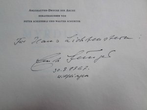 Myrdun : Briefe aus Norwegen. Nr. 666 SIGNIERT Ernst Jünger. Mit Zeichn. von Alfred Kubin / Argonauten-Drucke der Arche