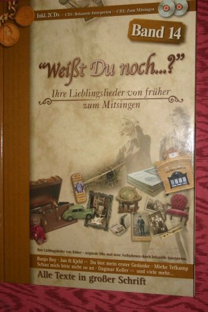 gebrauchter Tonträger – Peter Kraus. Udo Jürgens u – Weißt Du noch...? - Band 14 - Ihre Lieblingslieder von früher zum Mitsingen. CD1: Bekannte Interpreten, CD2: Zum Mitsingen.