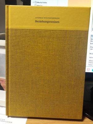 gebrauchtes Buch – Zürcher, Isabel ; von den Berg, Jörg  – Andrea Wolfensberger : Beziehungsweisen (Zeit-Lupen).