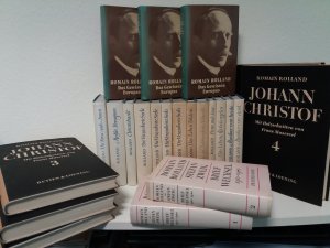 Sammlung / Werkausgabe / Gesammelte bzw. ausgewählte Werke in Einzelbänden / Einzelausgaben. Zusammenstellung von insgesamt 25 Bänden: Johann Christof […]