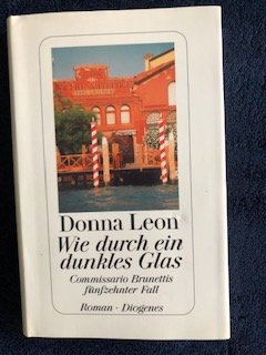 gebrauchtes Buch – Donna Leon – Wie durch ein dunkles Glas