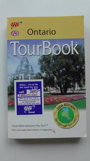 gebrauchtes Buch – Ontario Tour Book [TourBook]