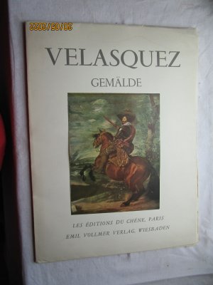 antiquarisches Buch – Velasquez, Diego und Giuseppe Galassi – Velasquez Gemälde.