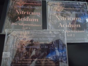 CD Paket - Nitricum Acidum - Die Salpetersäure Teil 1, Teil 2 und Teil 3 + Grundausbildung CD 99