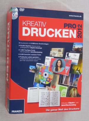 gebrauchtes Buch – Kreativ Drucken Pro 2012