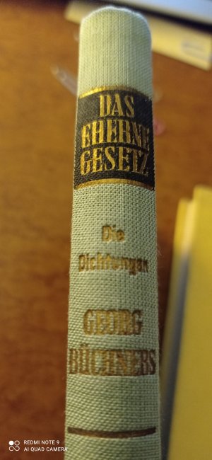 antiquarisches Buch – Georg Büchner – Das eherne Gesetz - Die Dichtungen Georg Büchners -