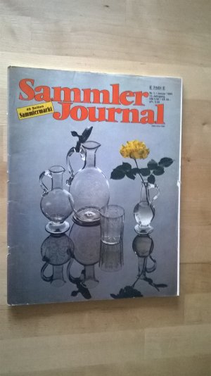 Sammler Journal 1/1984 - Das teuerste Sammelobjekt aller Zeiten (Evangeliar Heinrich des Löwen) - Von Regulatoren und Jockelesuhren - Andachtsbilder   Wachsfiguren - Ich sammele Celluloidpuppen und mache ihnen Kleider - Offenbacher Kunsthandwerk - Die Ritterfiguren von Merten  Eine Rarität (Englische Schlickerfliesen)