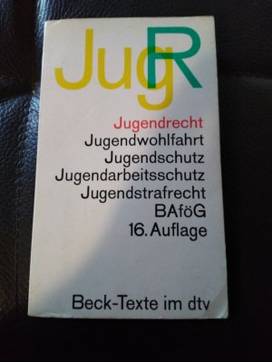 gebrauchtes Buch – Jugendrecht JugR 16. Auflage