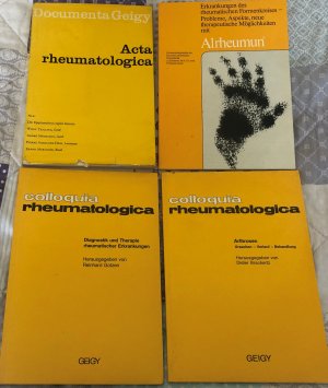 gebrauchtes Buch – diverse – Buchpaket medizinisch über Rheuma und Rheumatische Erkrankungen 4 Stück