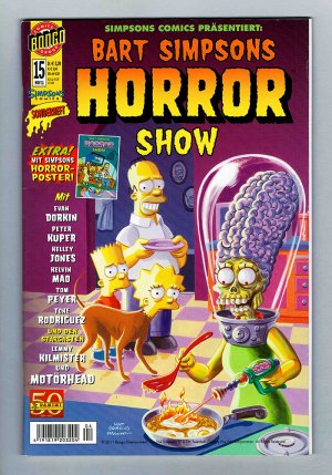 Simpsons Comics präsentiert - Bart Simpson's Horror Show Heft Nr. 15 mit Poster