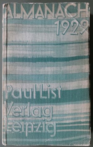 antiquarisches Buch – E.W. List – Almanach des Paul List Verlages auf das Jahr 1929