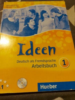 gebrauchtes Buch – Krenn, Wilfried; Puchta – Ideen 1 - Deutsch als Fremdsprache / Arbeitsbuch mit Audio-CD zum Arbeitsbuch