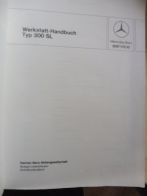 Werkstatt-Handbuch Typ 300 SL