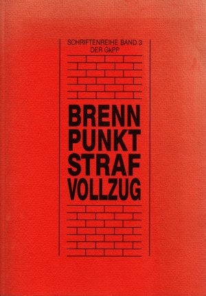 gebrauchtes Buch – Brennpunkt Strafvollzug