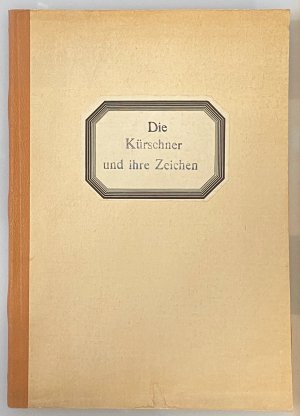 antiquarisches Buch – P. Larisch – Die Kürschner und ihre Zeichen