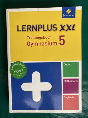 gebrauchtes Buch – Engelking, Heidemarie; Raczkowsky – Lernplus XXL / Lernplus XXL - Trainingsbuch Gymnasium - Trainingsbuch Gymnasium / Deutsch / Mathematik / Englisch / 5. Schuljahr