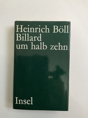 gebrauchtes Buch – Autor / Titel: Böll, Heinrich – Billard um halb zehn. Roman