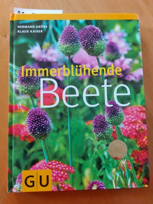 gebrauchtes Buch – Hermann Gröne – Immerblühende Beete