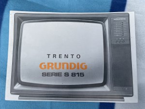 gebrauchtes Buch – Trento Grundig Serie S 815