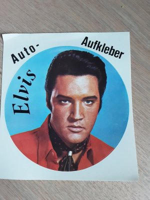 gebrauchtes Buch – Aufkleber   Elvis