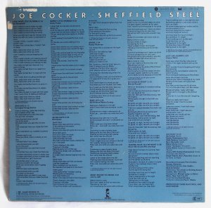 gebrauchter Tonträger – Joe Cocker – Sheffield steel - 1982 R&B, Blues, Reggae, Pop - m-/vg+