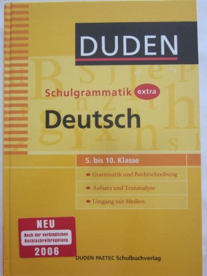 Duden - Schulgrammatik extra - Deutsch