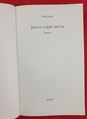 gebrauchtes Buch – David Safier – Jesus liebt mich