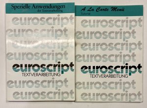 gebrauchtes Buch – Philip Schnyder – EUROSCRIPT TEXTVERARBEITUNG Spezielle Anwendungen der Textverarbeitung + A La Carte Menü, Tutorial