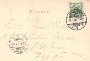 antiquarisches Buch – Postkarte: Braunschweig - Rathaus - 1900