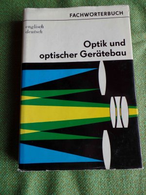 gebrauchtes Buch – Bindmann – Fachwörterbuch Optik und optischer Gerätebau