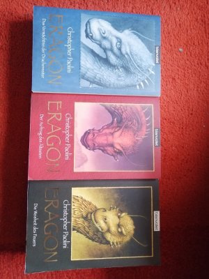 gebrauchtes Buch – Christopher Paolini – Eragon Band 1-3;Das Vermächtnis der Drachenreiter; Der Auftrag des Ältesten; Die Weisheit des Feuers