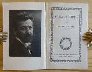 SEHR SELTEN !!! - ERSTAUSGABE - Richard Dehmel