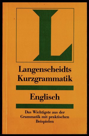 gebrauchtes Buch – Rudolf Stoff – Langenscheidt Kurzgrammatik Englisch