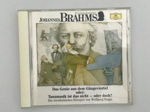 gebrauchtes Hörbuch – Wolfgang Rogge – Johannes Brahms - Das Genie aus dem Gängeviertel oder Tanzmusik ist das nicht - oder doch