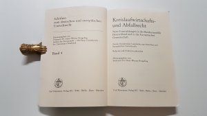 gebrauchtes Buch – Hans-Werner Rengeling – Kreislaufwirtschafts- und Abfallrecht