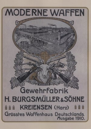 gebrauchtes Buch – Burgsmüller Waffen-Katalog Ausgabe 1910 (Nachdruck)